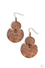 Load image into Gallery viewer, oak-sisters-jewelry-monochromatic-charisma-copper-earrings-paparazzi-accessories-by-lisa