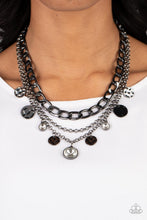 Load image into Gallery viewer, Paparazzi 🔆 Industrial Noise - Black Necklace