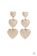 Load image into Gallery viewer, oak-sisters-jewelry-couples-retreat-gold-post earrings-paparazzi-accessories-by-lisa