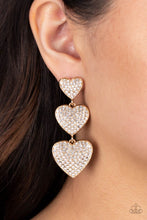 Load image into Gallery viewer, Paparazzi 🔆 Couples Retreat - Gold Post Earrings