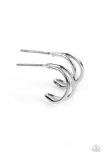 Load image into Gallery viewer, oak-sisters-jewelry-charming-crescents-silver-earrings-paparazzi-accessories-by-lisa