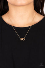 Load image into Gallery viewer, Paparazzi 🔆 Hugs and Kisses - Gold Necklace