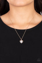 Load image into Gallery viewer, Paparazzi 🔆 Effulgently Engaged - Rose Gold Necklace