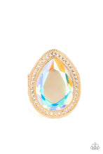 Load image into Gallery viewer, oak-sisters-jewelry-illuminated-icon-gold-ring-paparazzi-accessories-by-lisa