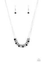 Load image into Gallery viewer, oak-sisters-jewelry-shimmering-high-society-black-necklace-paparazzi-accessories-by-lisa