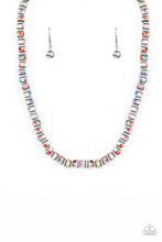 Load image into Gallery viewer, oak-sisters-jewelry-gobstopper-glamour-white-necklace-paparazzi-accessories-by-lisa