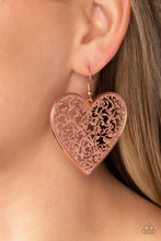 Load image into Gallery viewer, Paparazzi π Fairest in the Land - Copper Earrings
