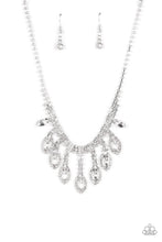 Load image into Gallery viewer, oak-sisters-jewelry-reigning-romance-white-necklace-paparazzi-accessories-by-lisa