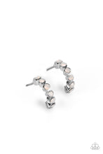 Load image into Gallery viewer, oak-sisters-jewelry-carefree-couture-white-earrings-paparazzi-accessories-by-lisa