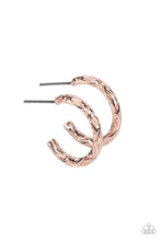 Load image into Gallery viewer, oak-sisters-jewelry-triumphantly-textured-rose-gold-paparazzi-accessories-by-lisa