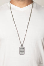 Load image into Gallery viewer, Paparazzi 🔆 Empire State of Mind - Silver Mens Necklace