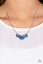 Load image into Gallery viewer, Paparazzi 🔆 Flash of Fringe - Blue Necklace