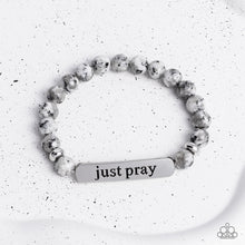Load image into Gallery viewer, Paparazzi 🔆 Just Pray - Silver Bracelet
