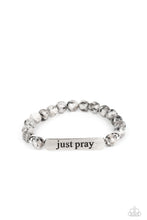 Load image into Gallery viewer, oak-sisters-jewelry-just-pray-silver-bracelet-paparazzi-accessories-by-lisa