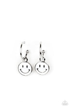 Load image into Gallery viewer, oak-sisters-jewelry-subtle-smile-white-earrings-paparazzi-accessories-by-lisa