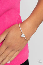 Load image into Gallery viewer, Paparazzi π Bedazzled Beauty - Gold Bracelet