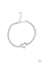 Load image into Gallery viewer, oak-sisters-jewelry-bedazzled-beauty-white-bracelet-paparazzi-accessories-by-lisa