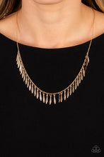 Load image into Gallery viewer, Paparazzi 🔆 Striking Sheen - Gold Necklace