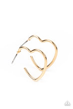 Load image into Gallery viewer, oak-sisters-jewelry-burnished-beau-gold-earrings-paparazzi-accessories-by-lisa