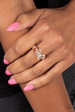 Load image into Gallery viewer, Paparazzi 🔆 Fetching Flutter - Rose Gold Ring