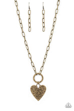 Load image into Gallery viewer, oak-sisters-jewelry-brotherly-love-brass-necklace-paparazzi-accessories-by-lisa