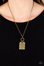 Load image into Gallery viewer, Paparazzi 🔆 Persevering Philippians - Brass Necklace