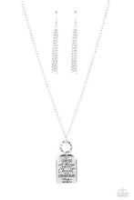 Load image into Gallery viewer, oak-sisters-jewelry-persevering-philippians-silver-necklace-paparazzi-accessories-by-lisa