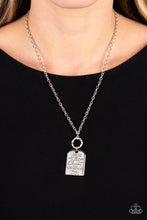 Load image into Gallery viewer, Paparazzi π Persevering Philippians - Silver Necklace