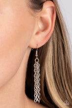 Load image into Gallery viewer, Paparazzi π Persevering Philippians - Silver Necklace