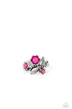 Load image into Gallery viewer, oak-sisters-jewelry-wonderland-wildflower-pink-ring-paparazzi-accessories-by-lisa