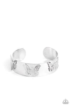 Load image into Gallery viewer, oak-sisters-jewelry-magical-mariposas-silver-bracelet-paparazzi-accessories-by-lisa