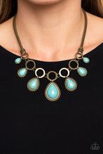 Load image into Gallery viewer, Paparazzi 🔆 Riverside Relic - Brass Necklace
