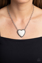 Load image into Gallery viewer, Paparazzi 🔆 Authentic Admirer - White Necklace