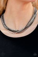 Load image into Gallery viewer, Paparazzi 🔆 Troublemaker Trove - Black Necklace