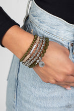 Load image into Gallery viewer, Paparazzi 🔆 Offshore Outing - Green Bracelet