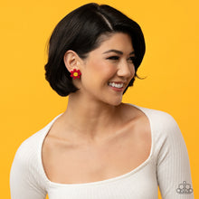 Load image into Gallery viewer, Paparazzi 🔆 Sensational Seeds - Red Post Earrings