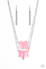 Load image into Gallery viewer, oak-sisters-jewelry-crystal-catwalk-pink-necklace-paparazzi-accessories-by-lisa