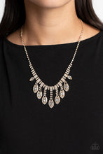 Load image into Gallery viewer, Paparazzi 🔆 REIGNING Romance - Gold Necklace