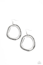 Load image into Gallery viewer, oak-sisters-jewelry-scintillating-shareholder-silver-earrings-paparazzi-accessories-by-lisa