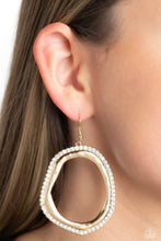 Load image into Gallery viewer, Paparazzi 🔆Scintillating Shareholder - Gold Earrings