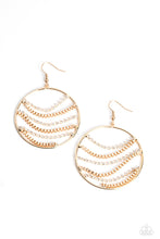 Load image into Gallery viewer, oak-sisters-jewelry-fighting-fortune-gold-earrings-paparazzi-accessories-by-lisa