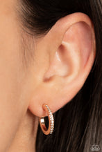 Load image into Gallery viewer, Paparazzi 🔆 Audaciously Angelic - Rose Gold Earrings