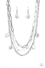 Load image into Gallery viewer, oak-sisters-jewelry-blissful-ballad-white-necklace-paparazzi-accessories-by-lisa