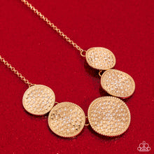 Load image into Gallery viewer, Paparazzi 🔆 Medaled Mosaic - Gold Necklace