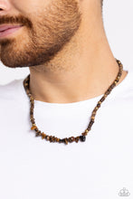 Load image into Gallery viewer, Paparazzi 🔆 Wild Woodcutter - Brass Necklace