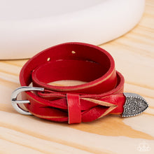 Load image into Gallery viewer, Paparazzi 🔆 Coat of Arms Couture - Red Bracelet