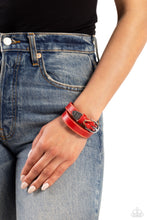 Load image into Gallery viewer, Paparazzi 🔆 Coat of Arms Couture - Red Bracelet