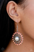 Load image into Gallery viewer, Paparazzi 🔆 Effortlessly Eden - Orange Earrings