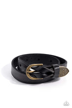 Load image into Gallery viewer, oak-sisters-jewelry-coat-of-arms-couture-black-bracelet-paparazzi-accessories-by-lisa