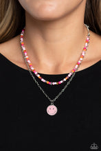 Load image into Gallery viewer, Paparazzi 🔆 High School Reunion - Pink Necklace